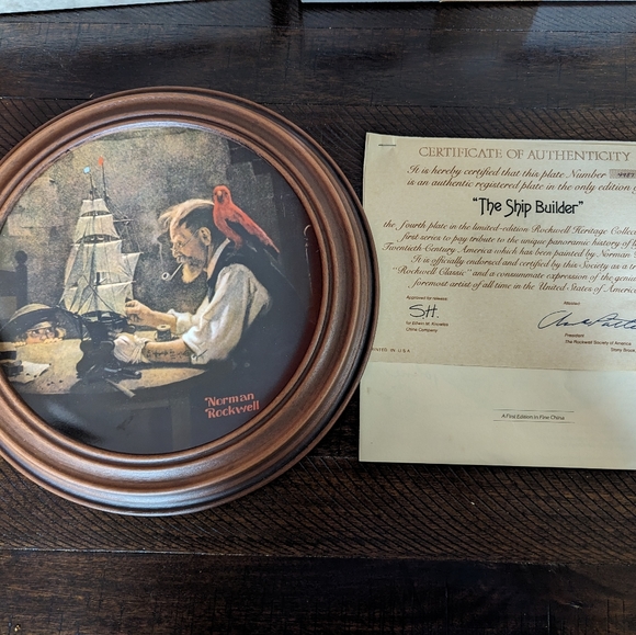 Norman Rockwell Heritage Collection Plates - Picture 5 of 9